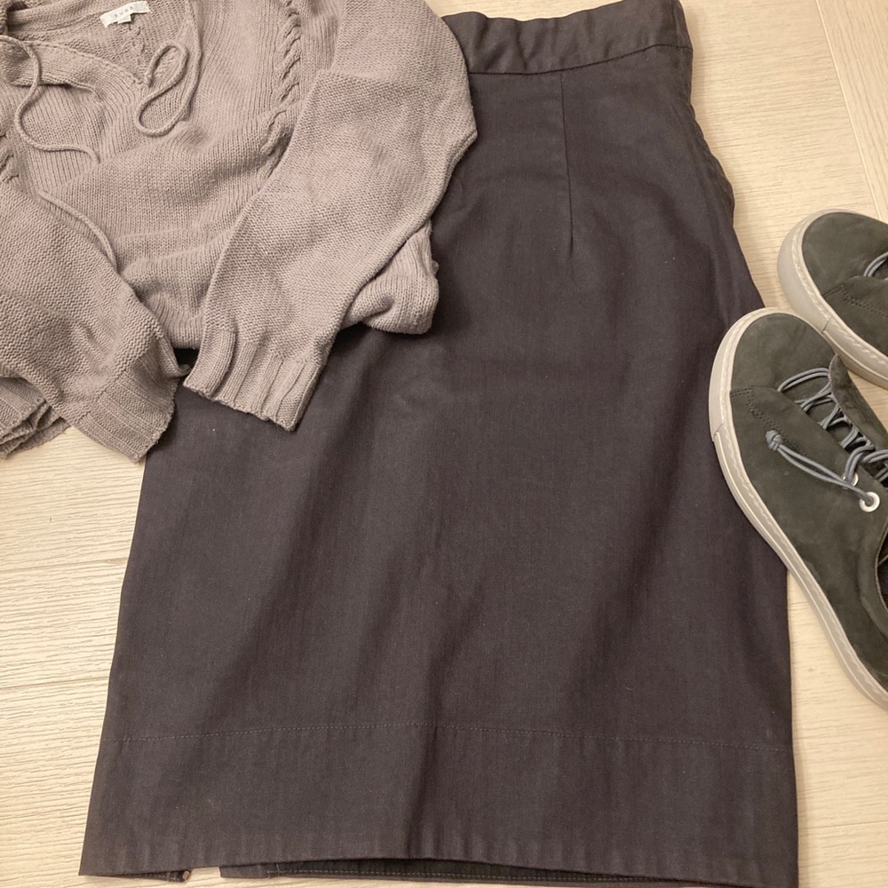 Paul Smith mid A-line  skirt back zip size 42 us 6